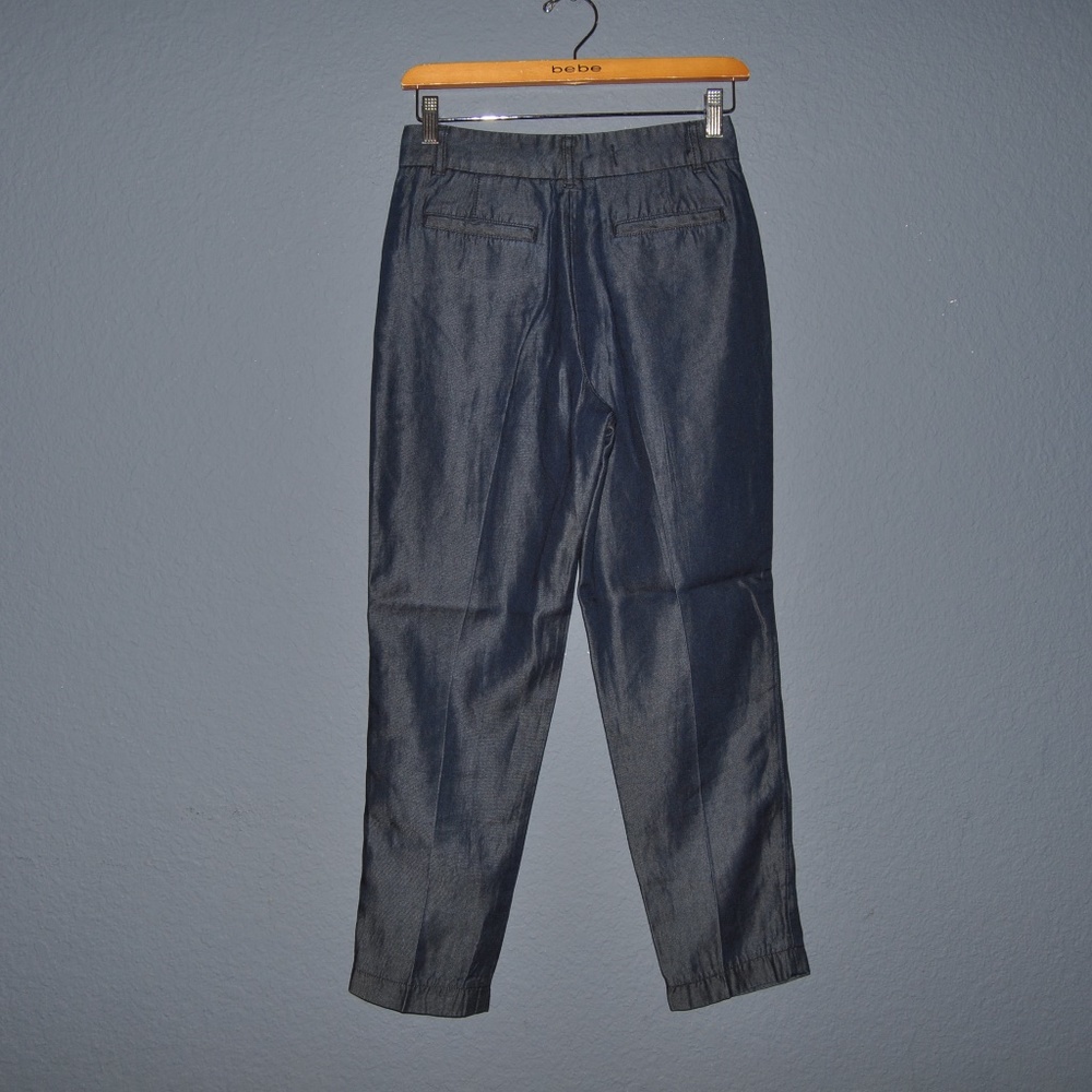 TUSALE ARMANI EXCHANGE Chambray High Waist Pant - Picture 2 of 6